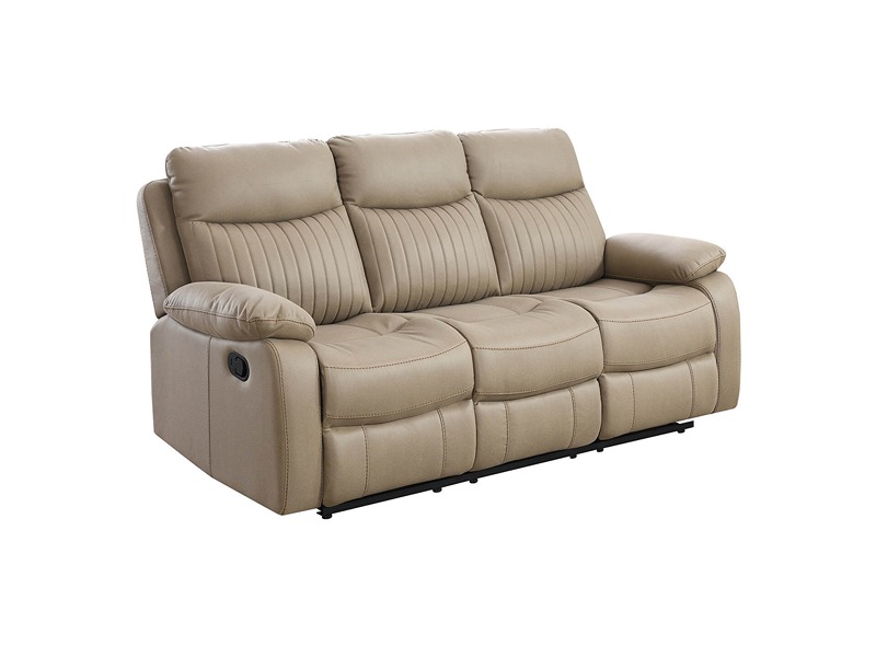 Barkley 3 Seater Manual Recliner - Brown