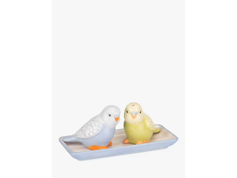Cath Kidston Ceramic Budgie Salt & Pepper Shaker S