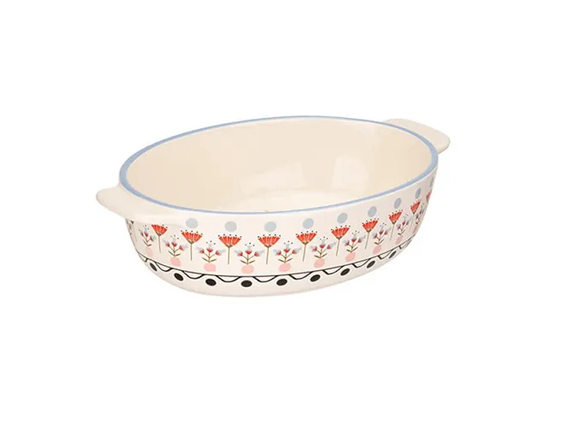 Cath Kidston Ceramic Oval Roasting Dish 28Cm