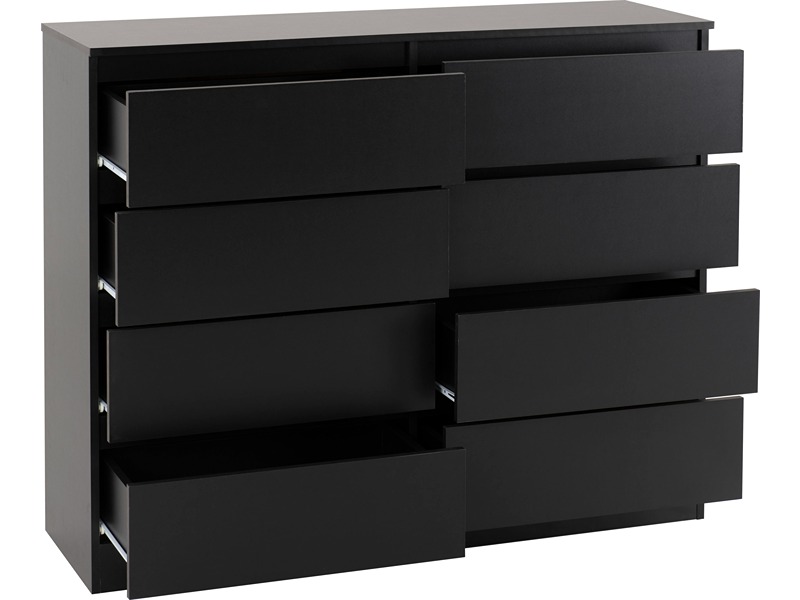 Nevada 2 Door 1 Drawer Wardrobe - Sonoma Oak Effec