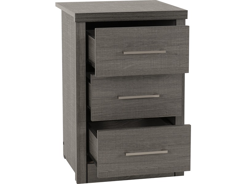 Nevada 4 Drawer Dressing Table Set - White Gloss