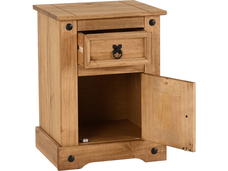Nevada 4 Drawer Dressing Table Set - Sonoma Oak Ef