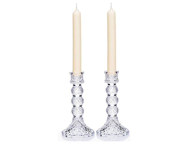 Newgrange Living Sophie Candlestick Pair, 16.5cm H