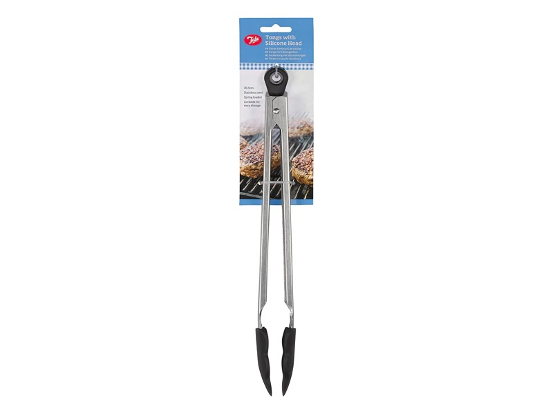 Tala Stainless Steel Tongs With Silicone Head 30.5