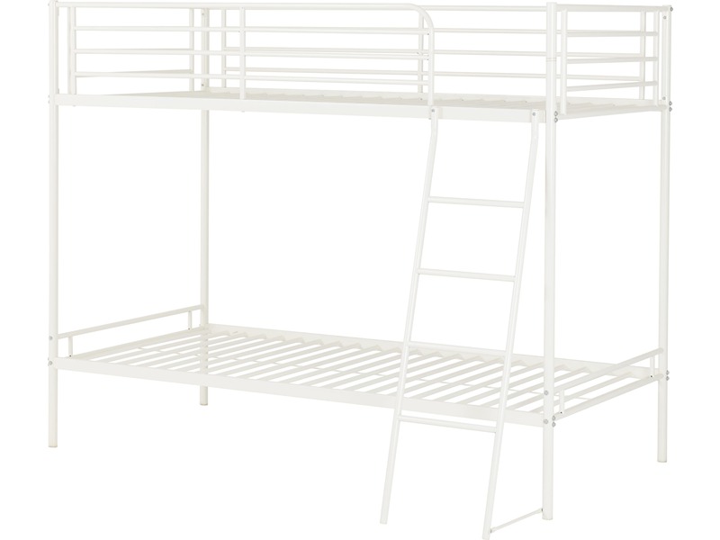 Brandon 3' Bunk Bed - White