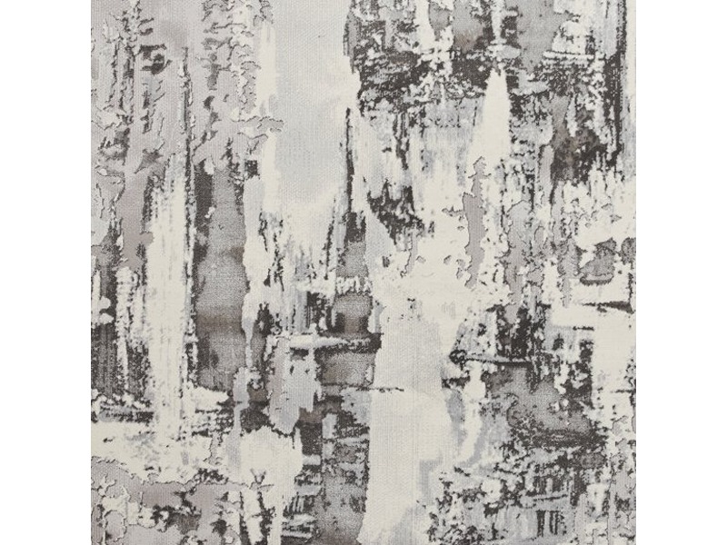 Apollo GR579 Grey and Ivory Rug- 080 x 150