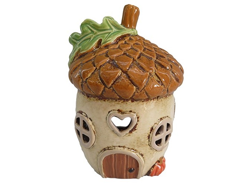 Village Pottery Acorn House Tealight
