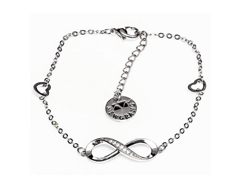 SILVER INFINITY BRACELET