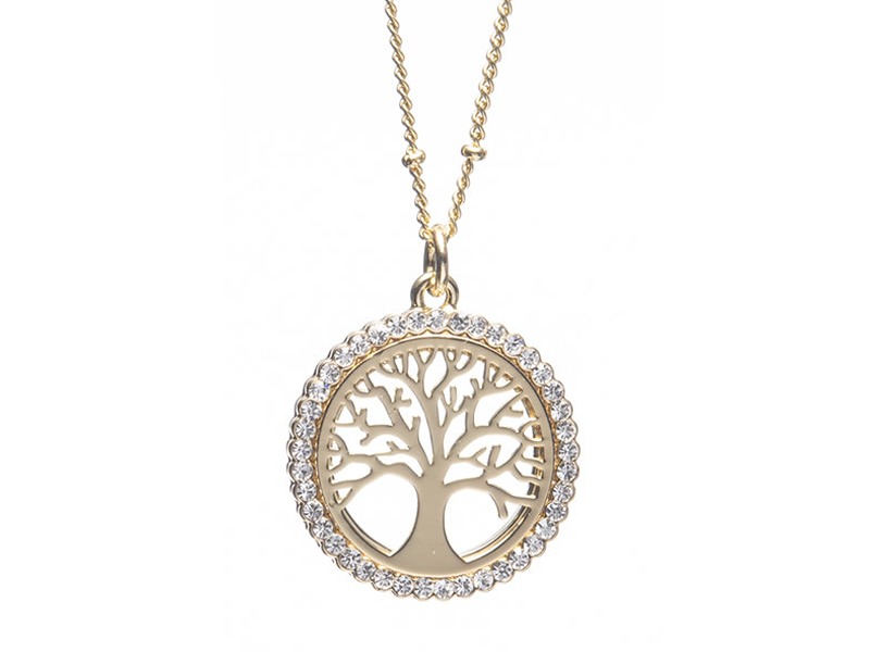 Newgrange Living Gold Tree Of Life Pendant