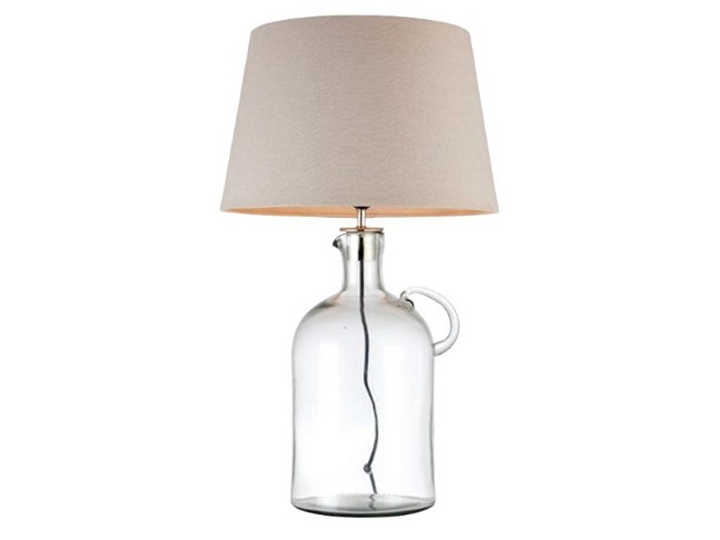 Katie Bleu Demi Table Lamp With Obi Shade