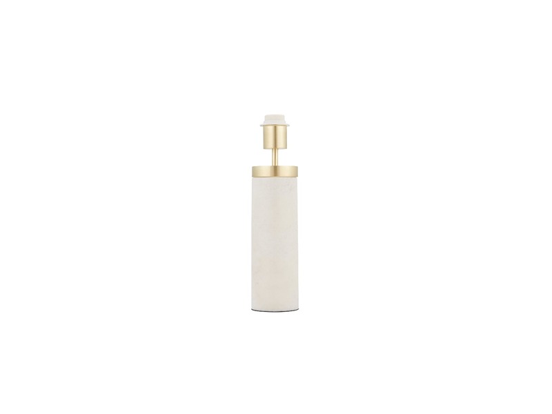 Katie Bleu Blanca Table Lamp Marble Brushed Brass