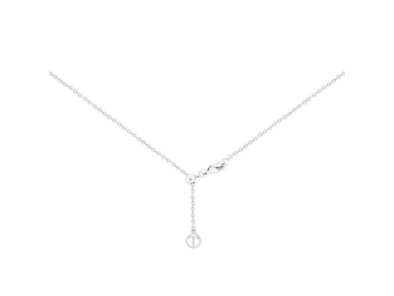 Allied T-Bar CZ Set Pendant Silver