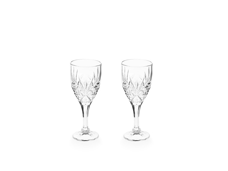 Belvedere Wine Decanter & 2 Wine Glasses