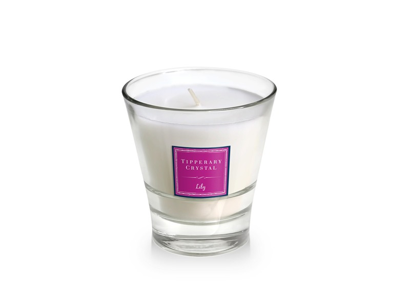 Tipperary Lily Filled Tumbler Glass