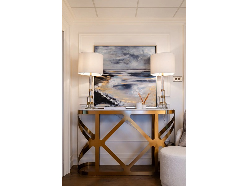 Katie Bleu Cannes Console Table