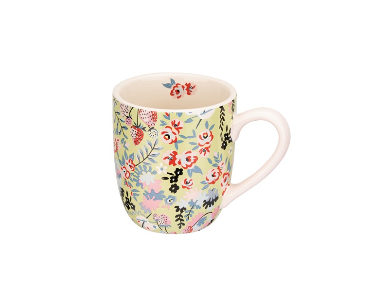 Cath Kidston Ditsy Floral Breakfast Mug Green