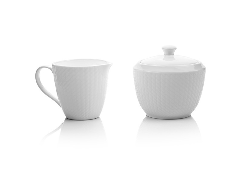 Whiteware - Cream & Sugar Set