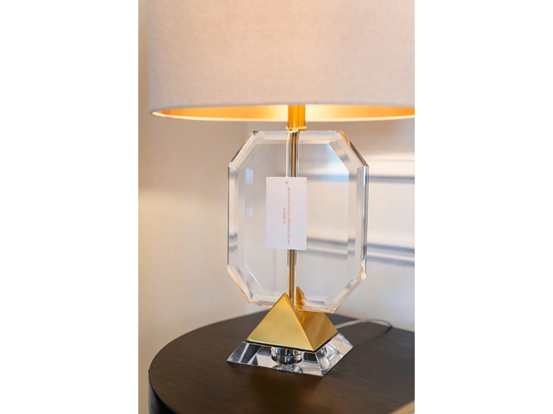 Katie Bleu Elodie Table Lamp & Shade