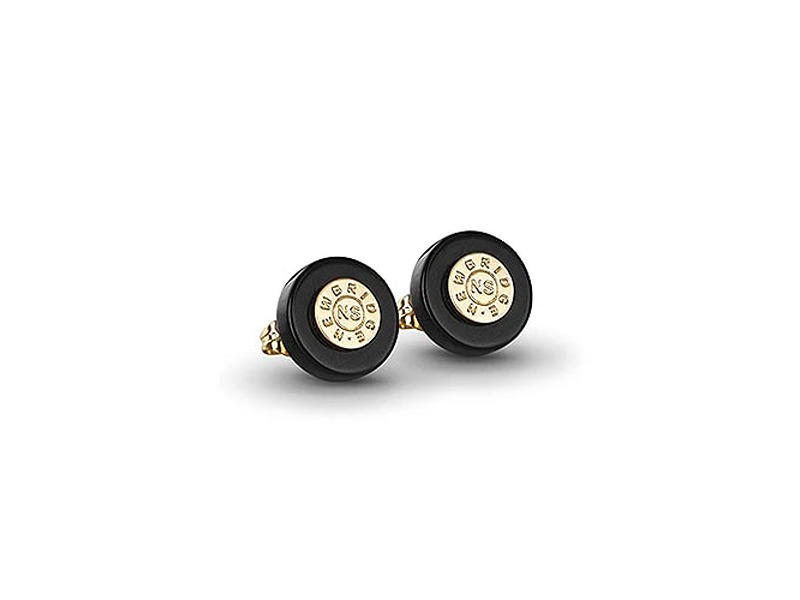 Newbridge Black Stud Earrings