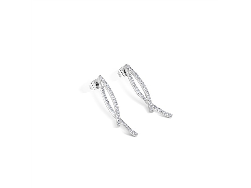 Newbridge Cross Over Earrings