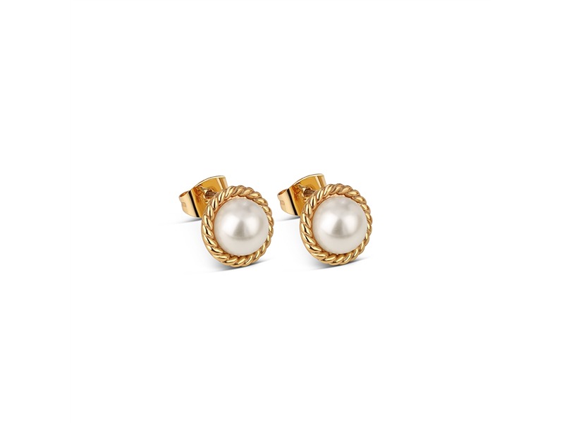 Newbridge Sappho Pearl Stud Earrings