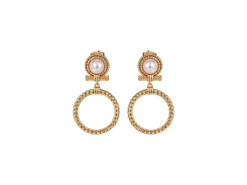 Newbridge Sappho Statement Pearl Earrings