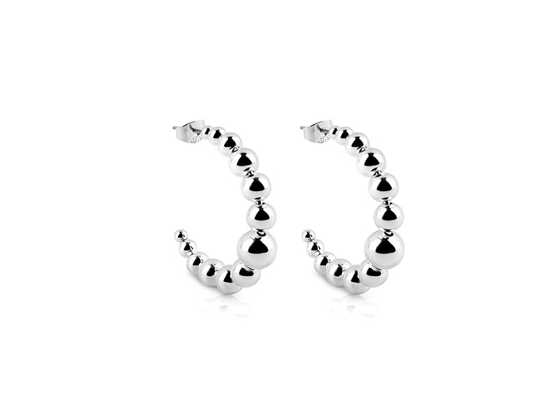 Newbridge Beaded Hoop Earrings