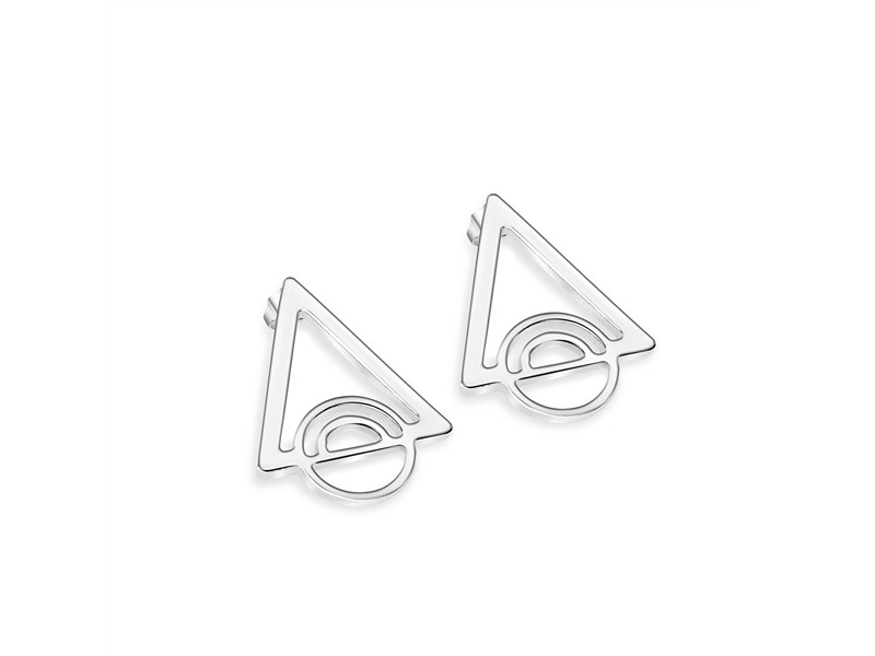 Newbridge Sonata Triangular Earrings