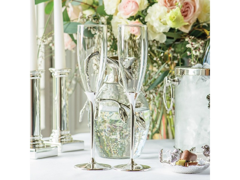 Champagne Flutes Set Of 2