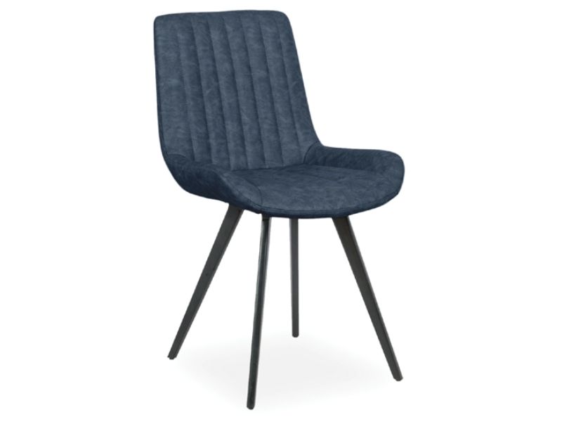 George Dining Chair Dark Blue