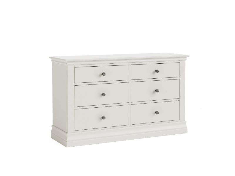 Bordeaux 6 Drawer Chest Cotton