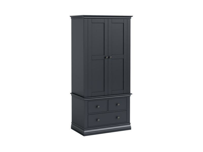 Bordeaux Gents Wardrobe Charcoal