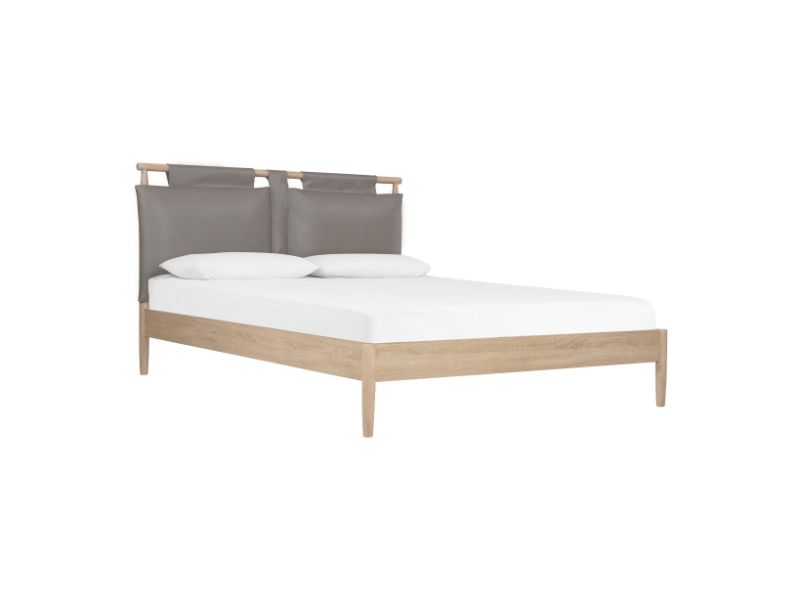 Harley/Enzo 4'6" Headboard Cushion - Dark Grey