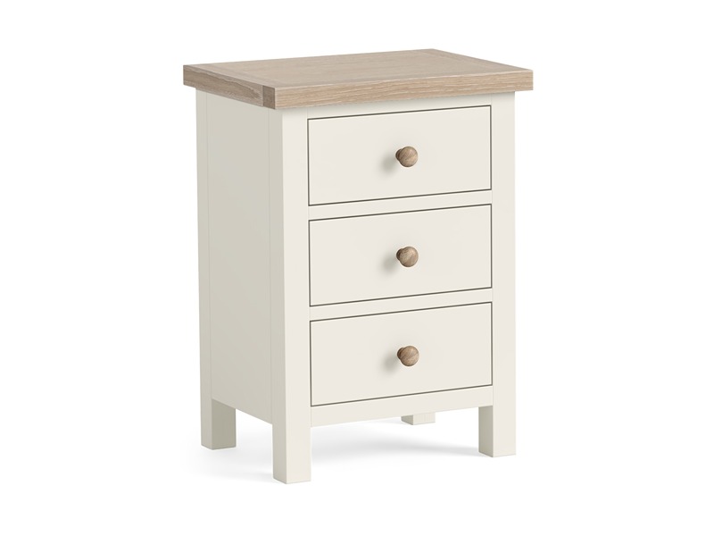Modern Country Oak - Coconut Bedside