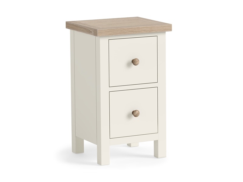 Modern Country Oak - Coconut Narrow Bedside