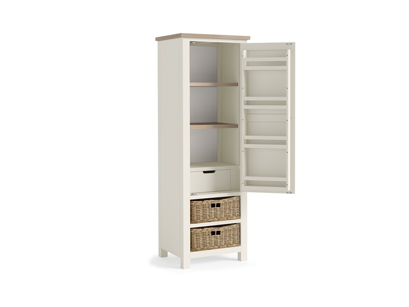 Modern Country Oak - Coconut Larder Unit - V2