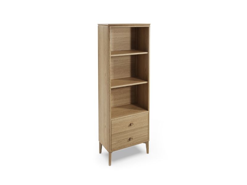 Hadley Open Storage Unit - Oak Natural