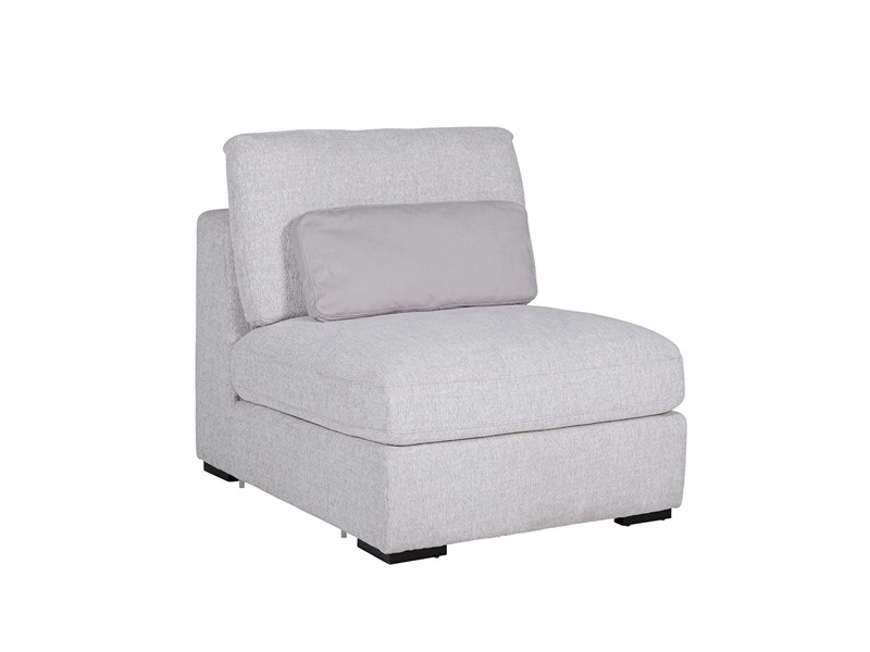 Humphrey Light Grey Armless Sectional