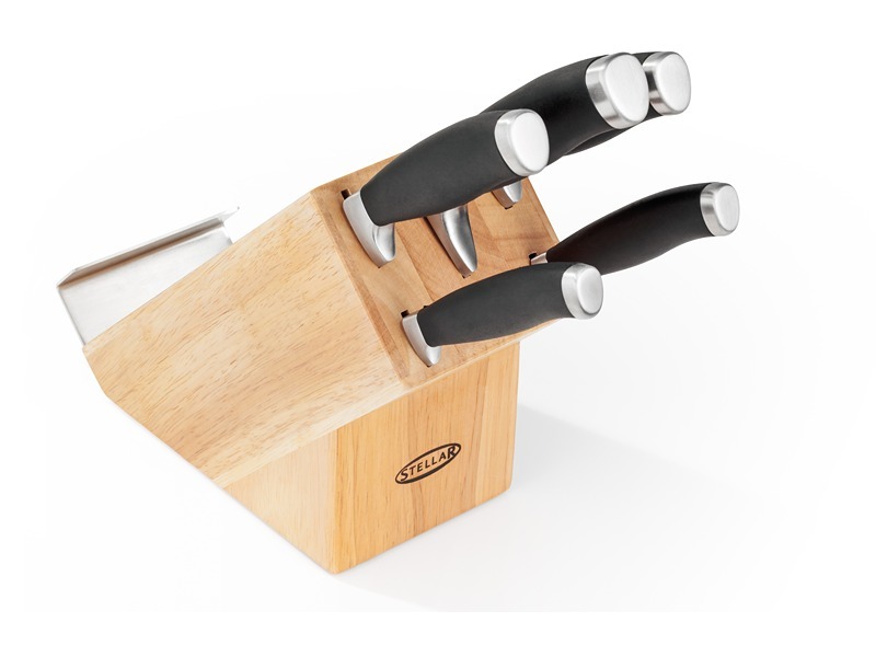 Stellar James Martin 5 Piece Knife Block Set