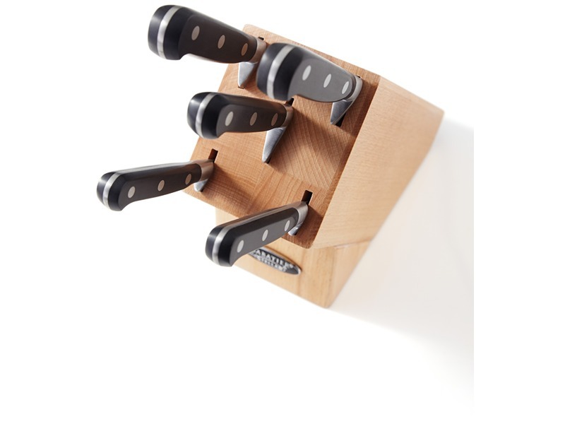 Stellar Sabatier Is, 5 Piece Knife Block Set Wood