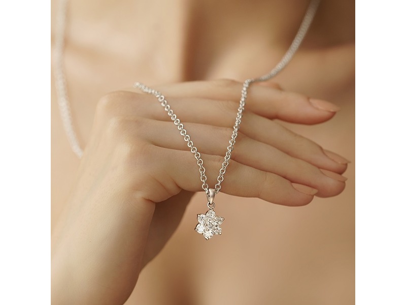 Newbridge Floral Cup Pendant