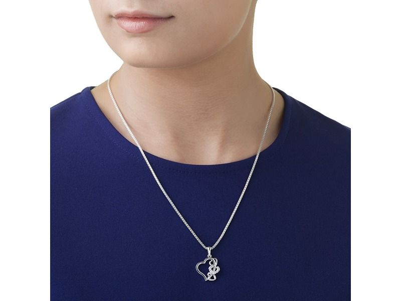 Newbridge Multi Heart Pendant Clear