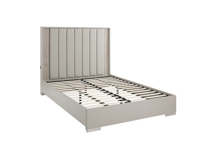 Jules 4'6 Bed - Grey