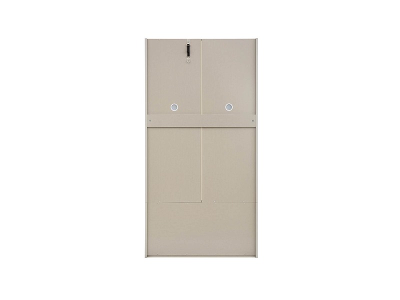 Jules Wardrobe 2 Door/2 Drawer - Grey