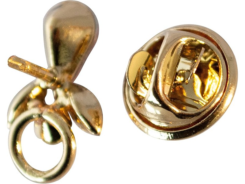Guardian Angel Birthstone Pin Badge October
