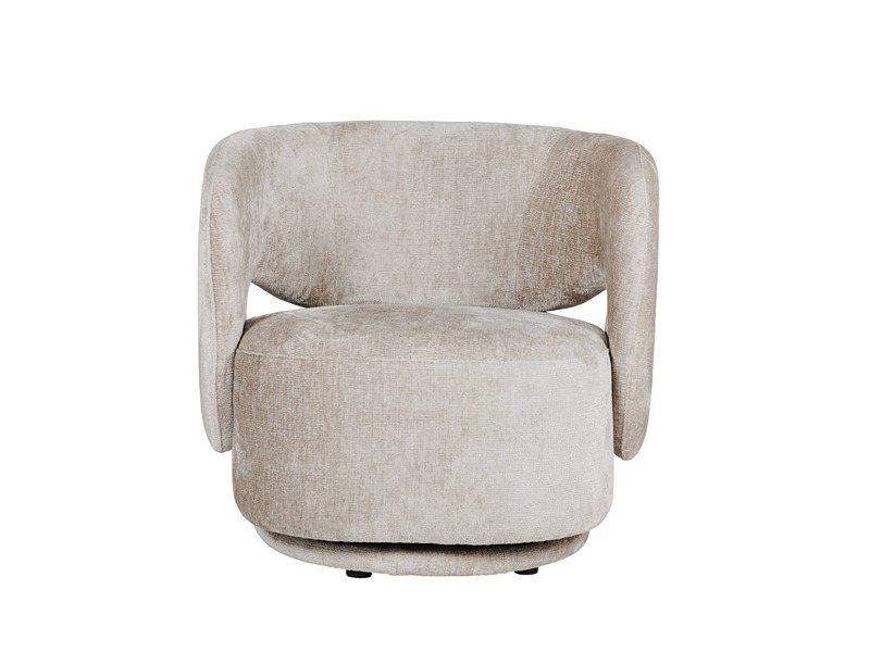 Koa Swivel Accent Chair - Mink