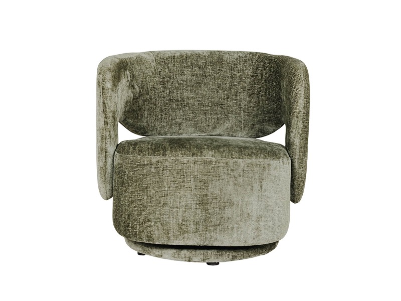 Koa Swivel Accent Chair - Olive