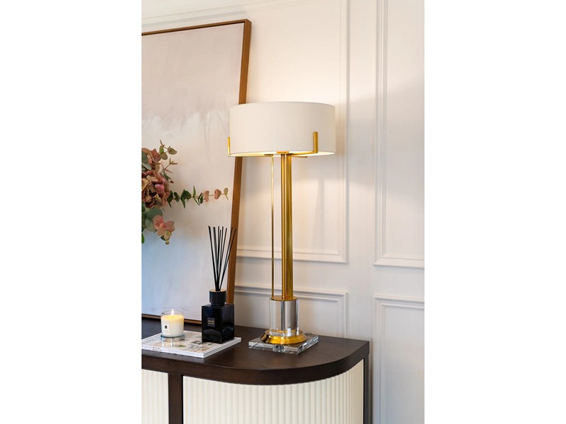 Katie Bleu Lola Table Lamp & Shade