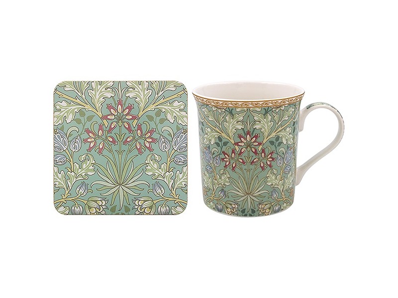 Artists Hyacinth Mug & Coaster