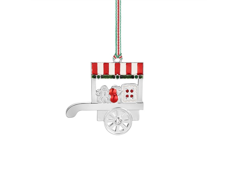 Reindeer With Clear & Ab Stones Tree Decoration